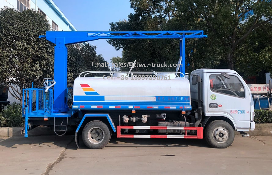 Railway Dust Suppression Truck For Sale