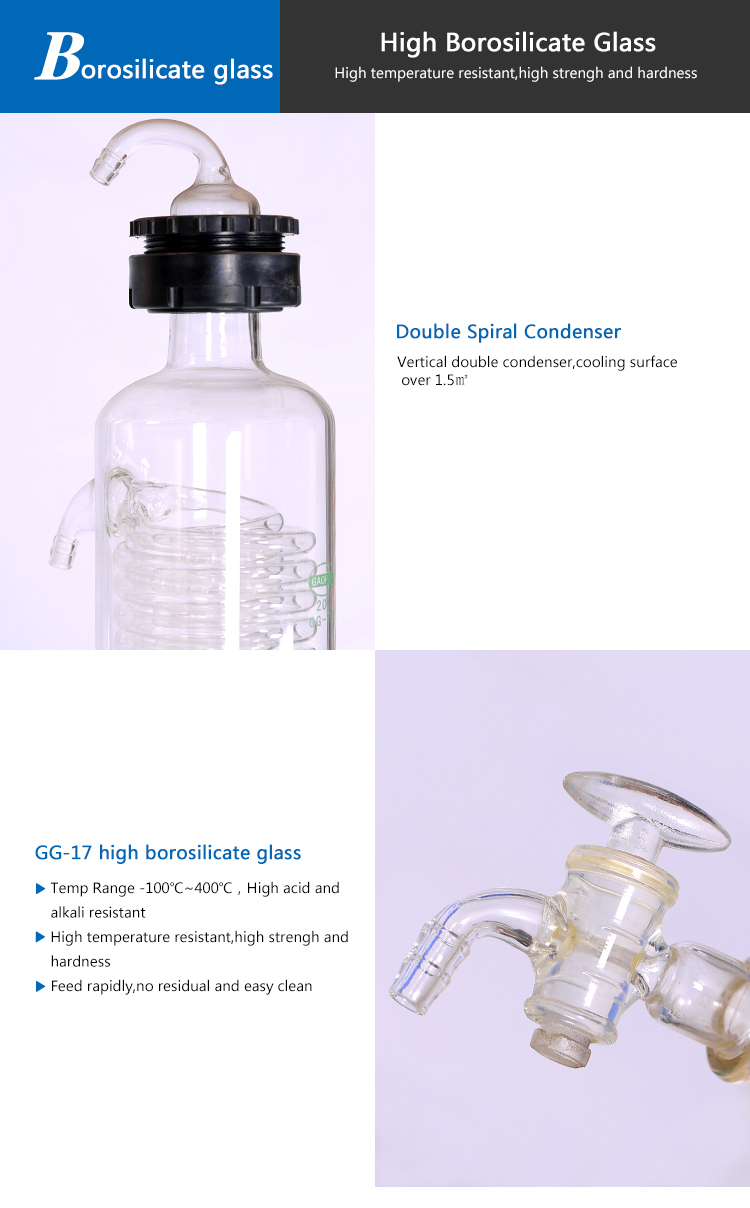 High Vacuum Steam Distillation Kit for Pilot