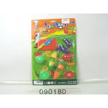 plastic cutting food toys