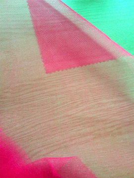 warp knitting Wear-resistant 100% polyester mesh fabric