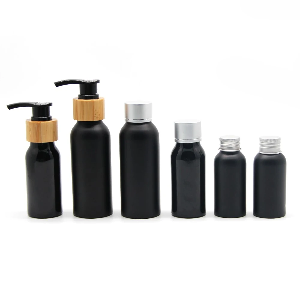 Eco Friendly Personal Care Travel Kit Aluminium Bottle