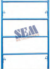 Q235 Steel Shoring Frames Scaffolding With Powder Coated And Ce