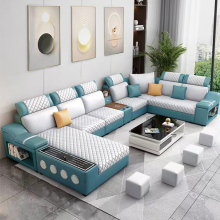 Contemporary Leather Sofas: MOYI's Modern Stationary & Home Living Room Collection