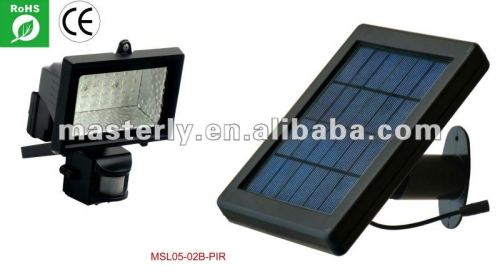 HOT SALE. solar sensor light /2w mini solar lighting with PIR