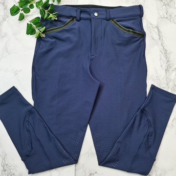 Sealbhóir Creasa Spóirt Navy Breeches eachaíochta na bhfear