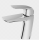 Desk-mounted modern design washbasin mixer