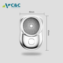 Pocket Size Wet Dry Electric Razor for Men