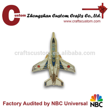 Custom souvenir 3d airplane badge