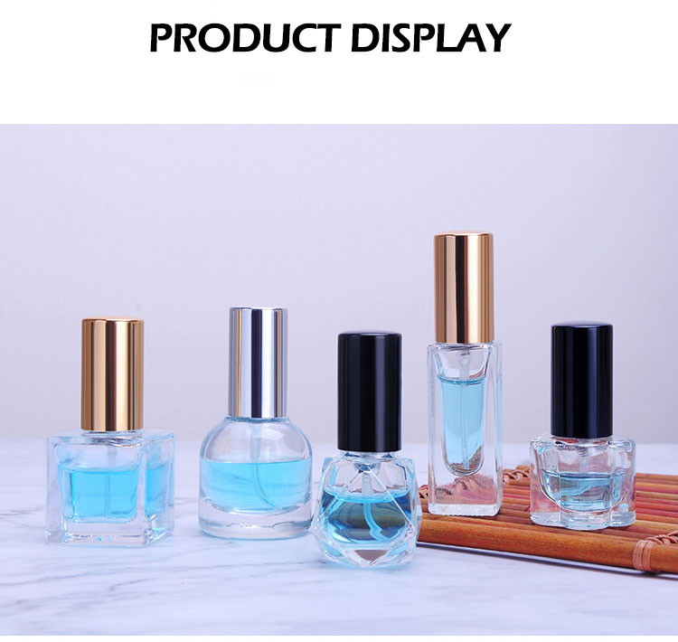 Dostosowany kolor 4 ml 5 ml 6 ml 7 ml puste szklane perfumy Burek z balsamą do sprayu