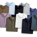 10 koulè Polo T-shirt rad ekwin espòtif rad