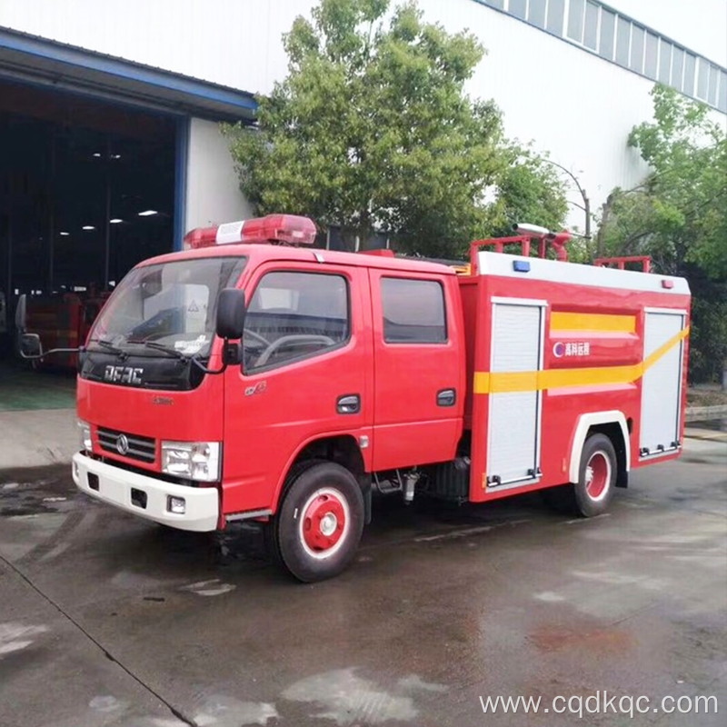 Dry Powder Water Combined Fire Truck