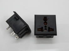 Gold Supplies universal multi pin plug wall sockets