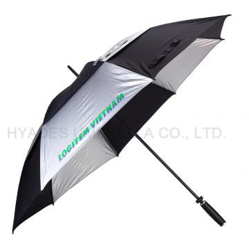 Double Layered 30" Windproof Golf Umbrella