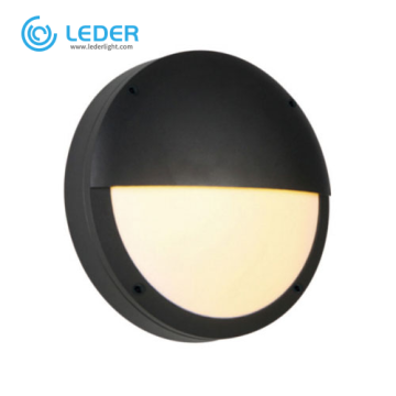 LEDER Charcoal Grey Porch 18W Outdoor Wall Light