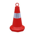 50cm orange PE plastic traffic safety cones