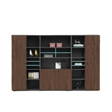 Modern Executive Office Desk with Bookshelf Cabinets - 2024 Hot Seller