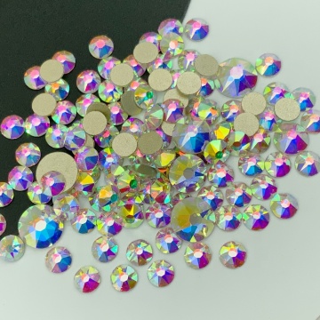 Wholesale 2088 16-Cut Non-Hot Fix Flatback SS20 Nail Crystals Rhinestones for Nail Art