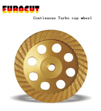 Diamond Cup Wheel with Continuous Turbo Grinding Cup Wheel