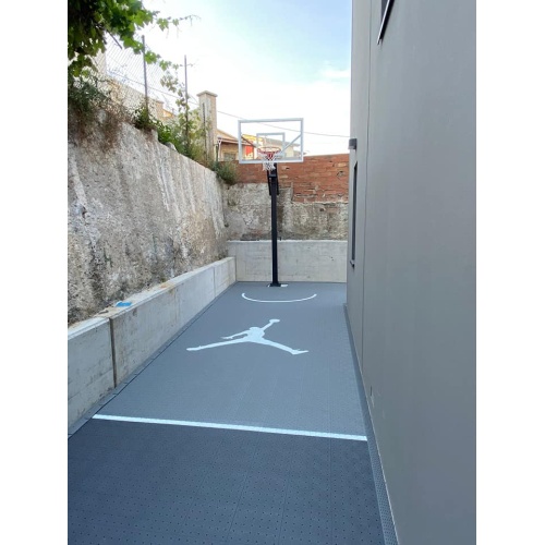 FIBA 3X3 CERTIFIED SES SES SES Profesional Bola Basket Profesional Interlocking Court Tile