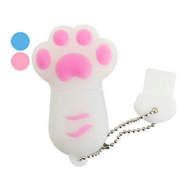 Password Protected Usb Flash Drive , 32gb Bear Paw Pendrive