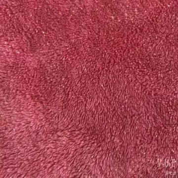 Polyester Knit Fabric Baby Blanket Sherpa Fleece Fabric