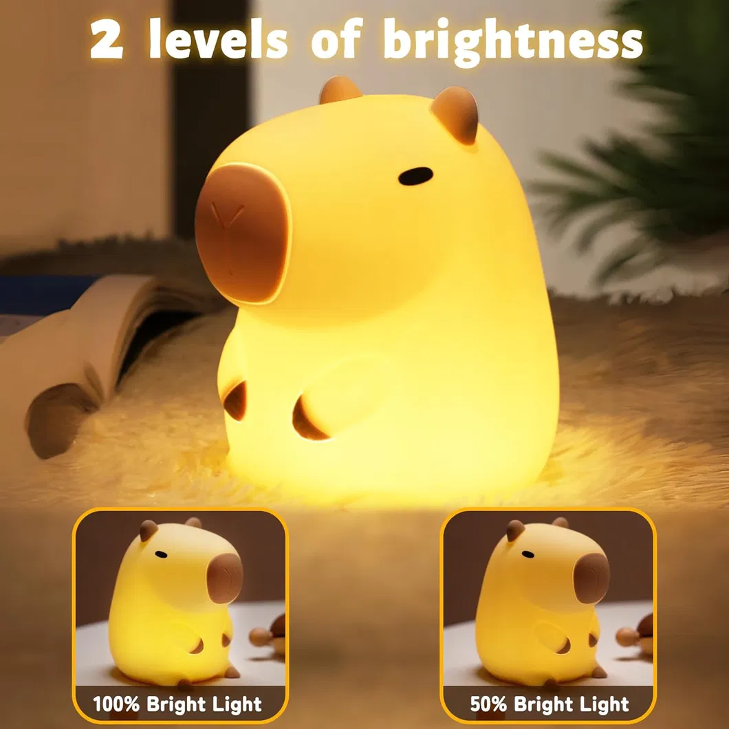 Capybara Little Night Light for Kids