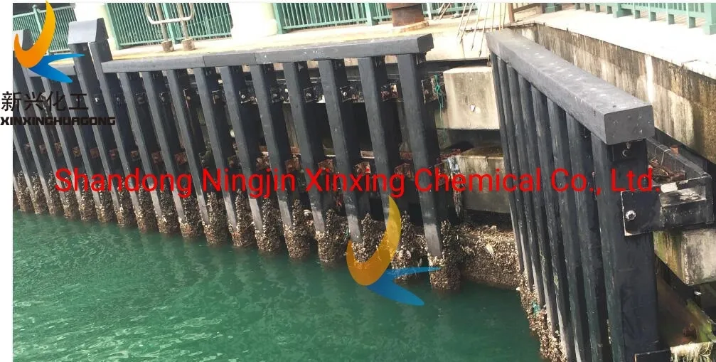 Anti-UV, Non-Rottrening, Flat Marine Fender/Impact Resistant Pads, Dock Sliding Pads