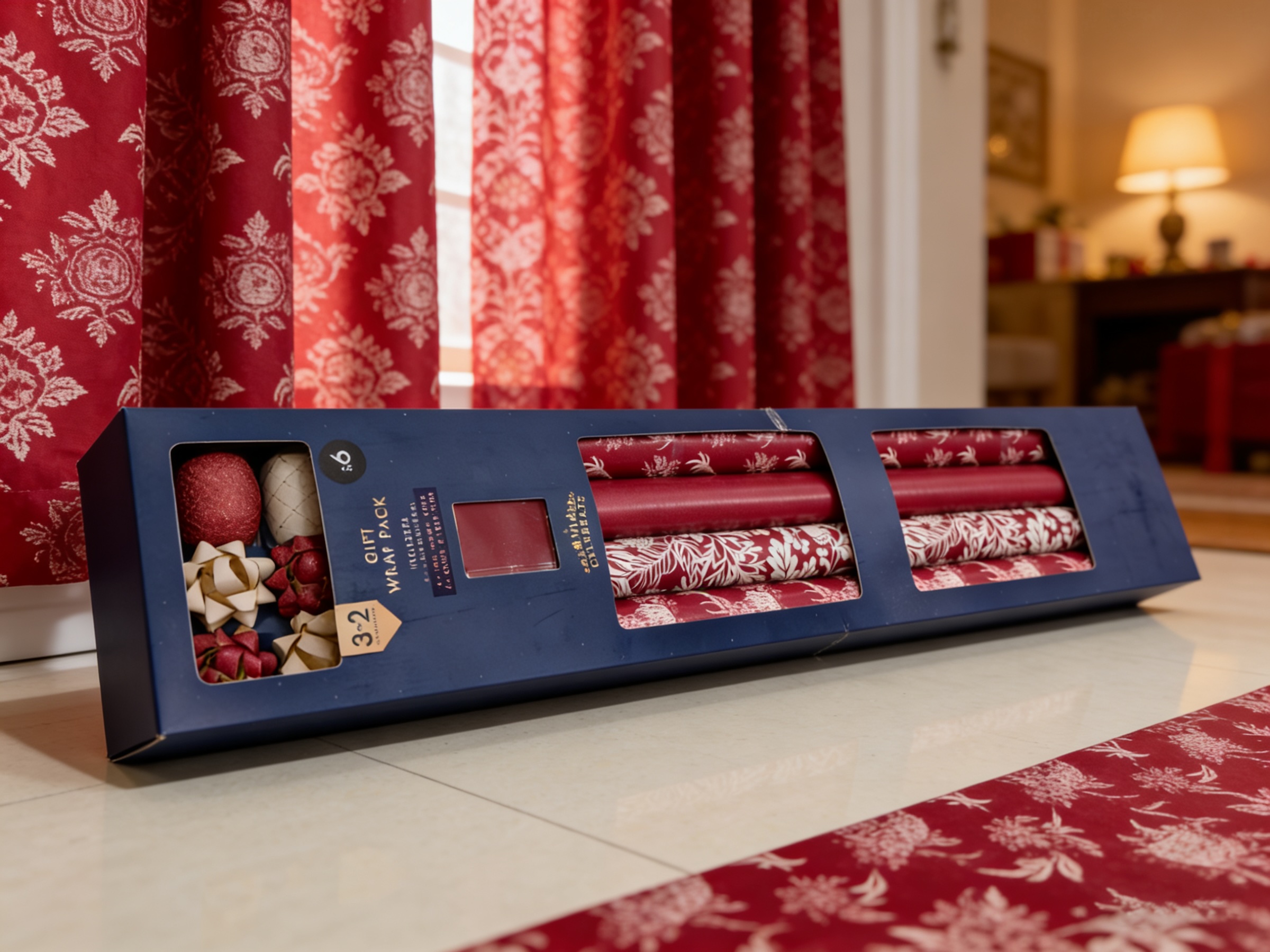 Hârtie roșie de împachetat pentru cadou pentru ocazii speciale