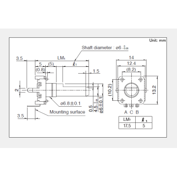 Encoder incrementale serie Ec12