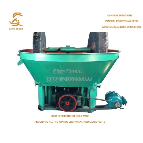 Gold Ore Wheels Milling Machine Wet Pan Mill