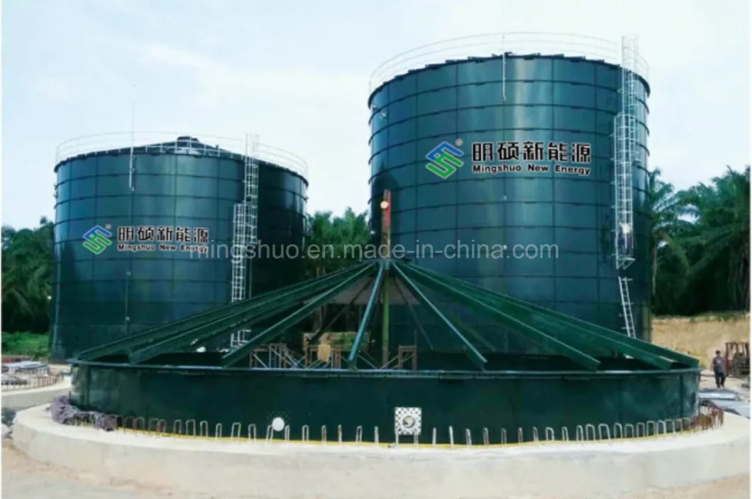 Assembled Steel Anaerobic Digestion Tank for Industrial Waste Treatment