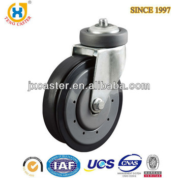 5 Inch Single-Dish Shopping Cart Elevator Caster,Teng caster