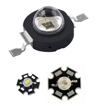 Epistar Bridgelux powerful light emitter diode LEDs LED star 1 watts