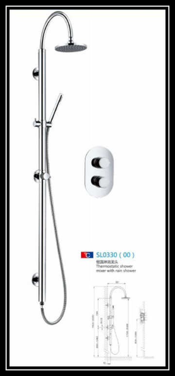 waterfall constant temperature shower faucet with competitive price