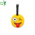 Beliebte Emoji PVC-Kofferanhänger für Reisen