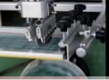 खनिज बोतल या डिब्बे के लिए स्क्रीन प्रिंटिंग मशीन