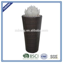 Vintage home decor water fountain rattan lotus fountain