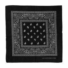 Paisley Printed Cotton Bandanas - Fashionable 18 Colors Recycled Scarves