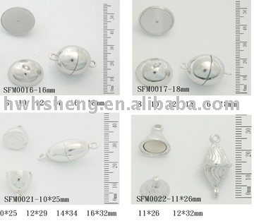 sterling silver  magnetic clasp