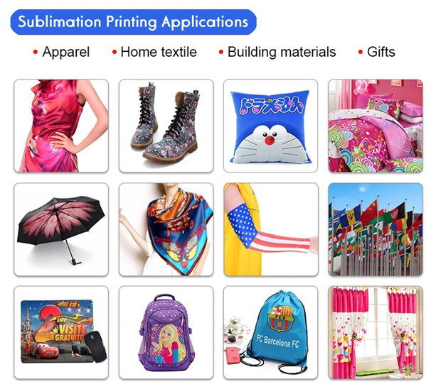 Premium Fast Dry Sublimation Transfer Paper 100GSM for Digital Printing