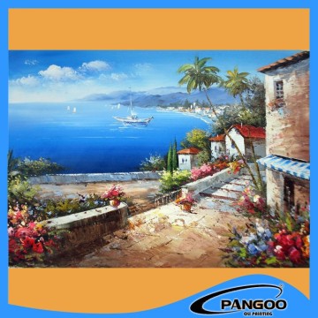 impressionist Mediterranean landscape oil paintings