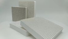 Extruded Cellular ceramic honeycomb filter