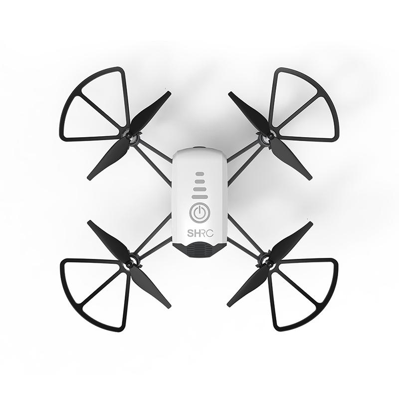 SHRC H2 Drone 2K Wide-angle Camera WIFI FPV RC Drone Optical Flow Positioning Smart Follow RTF RC Quadcopter Selfie Drone