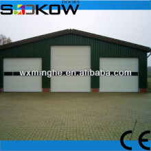 automatic insualted warehouse overhead industrial door