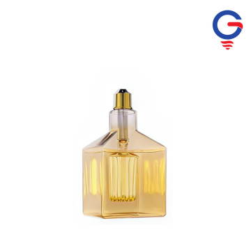 Amber Double-Layer Ribbed Glass LED Bulb