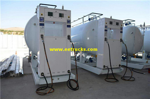 25MT 50000L غاز البترول المسال التزلج على النباتات