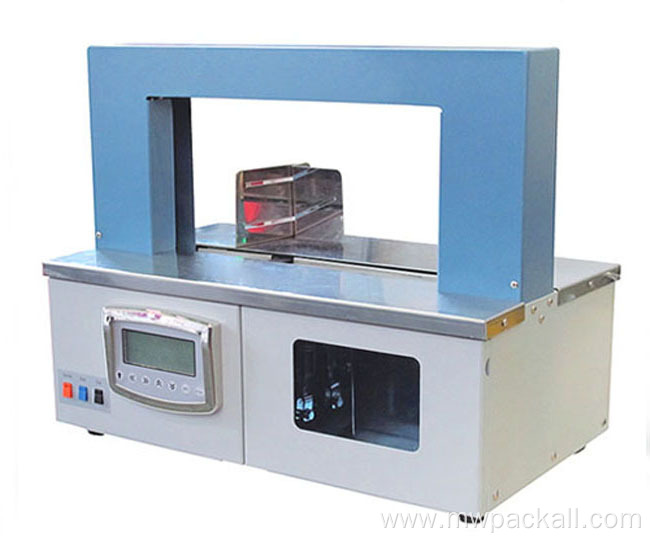 Automatic opp film paper film strapping banding machine