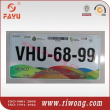 Police Endorsed Security License Plates