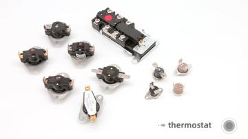 TOD type thermostat SPDT,  DPST and manual reset thermostat KSD308-A for water heater