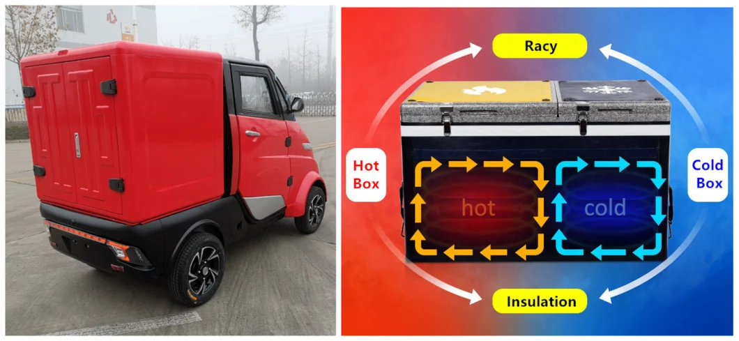 2020 New Mini Fully Express Electric Cargo Vehicle in USA